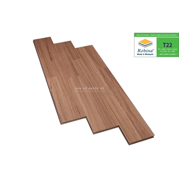 Sàn gỗ Robina 12mm bản lớn  1283 x193x 8mm- T22