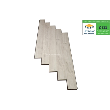 Sàn gỗ Robina 12mm bản nhỏ  1283 x115x 12mm-0133